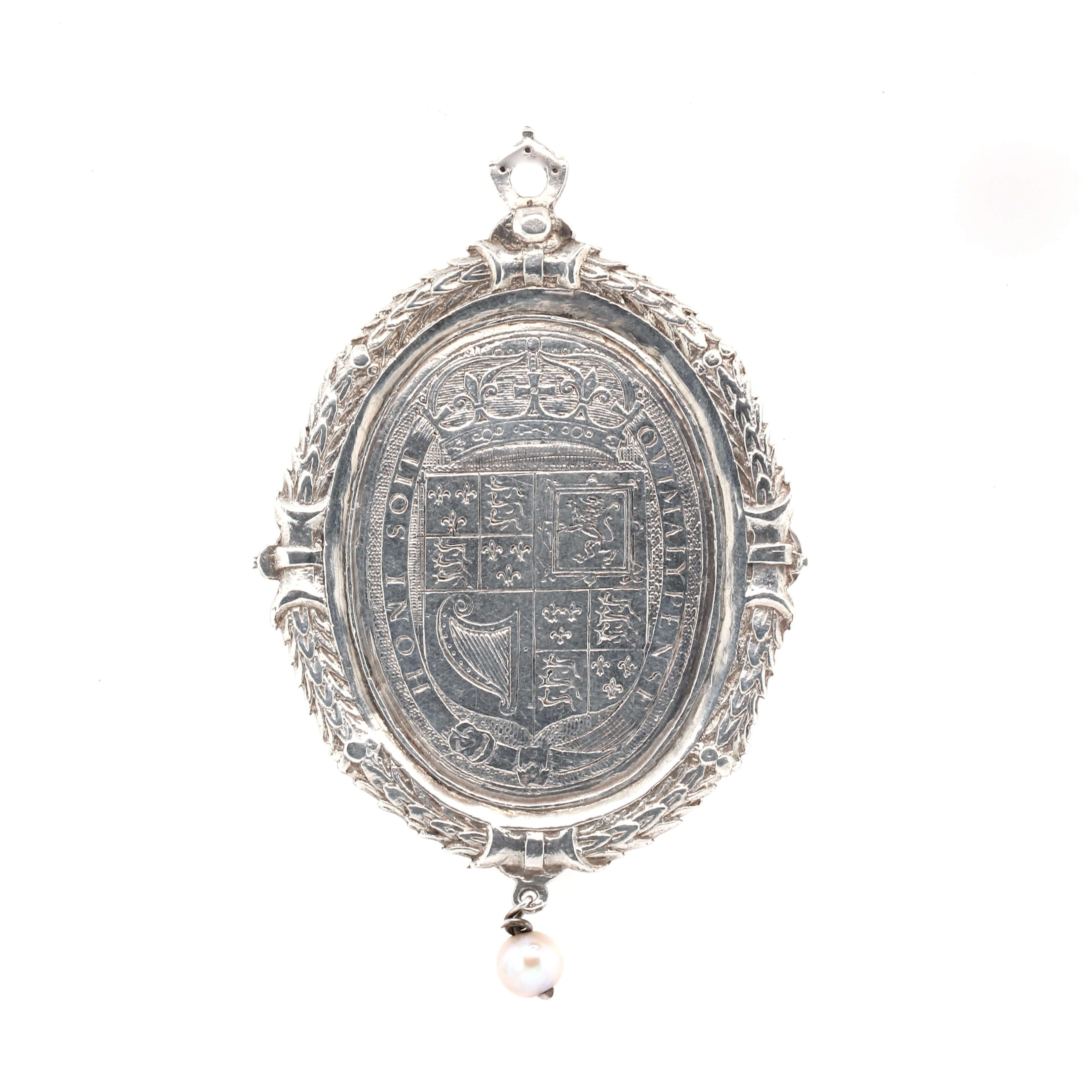 King Charles I Royalist Badge-Charlotte Sayers Antique Jewellery