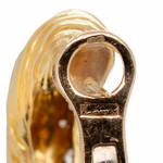 Kutchinsky Diamond Hoop Earrings-Charlotte Sayers Antique Jewellery