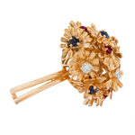 Kutchinsky Flower Ring-Charlotte Sayers Antique Jewellery