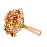 Kutchinsky Flower Ring-Charlotte Sayers Antique Jewellery