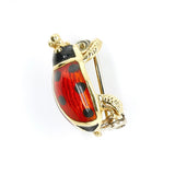 Ladybird Brooch-Charlotte Sayers Antique Jewellery