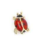 Ladybird Brooch-Charlotte Sayers Antique Jewellery