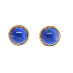 Lapis Lazuli Earrings-Charlotte Sayers Antique Jewellery