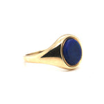 Lapis Lazuli Signet Ring-Charlotte Sayers Antique Jewellery