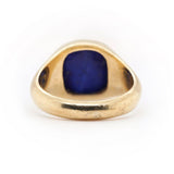 Lapis Lazuli Signet Ring-Charlotte Sayers Antique Jewellery