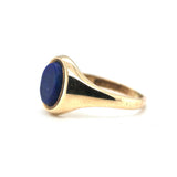 Lapis Lazuli Signet Ring-Charlotte Sayers Antique Jewellery