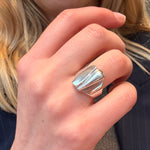 Lapponia Silver Ring-Charlotte Sayers Antique Jewellery