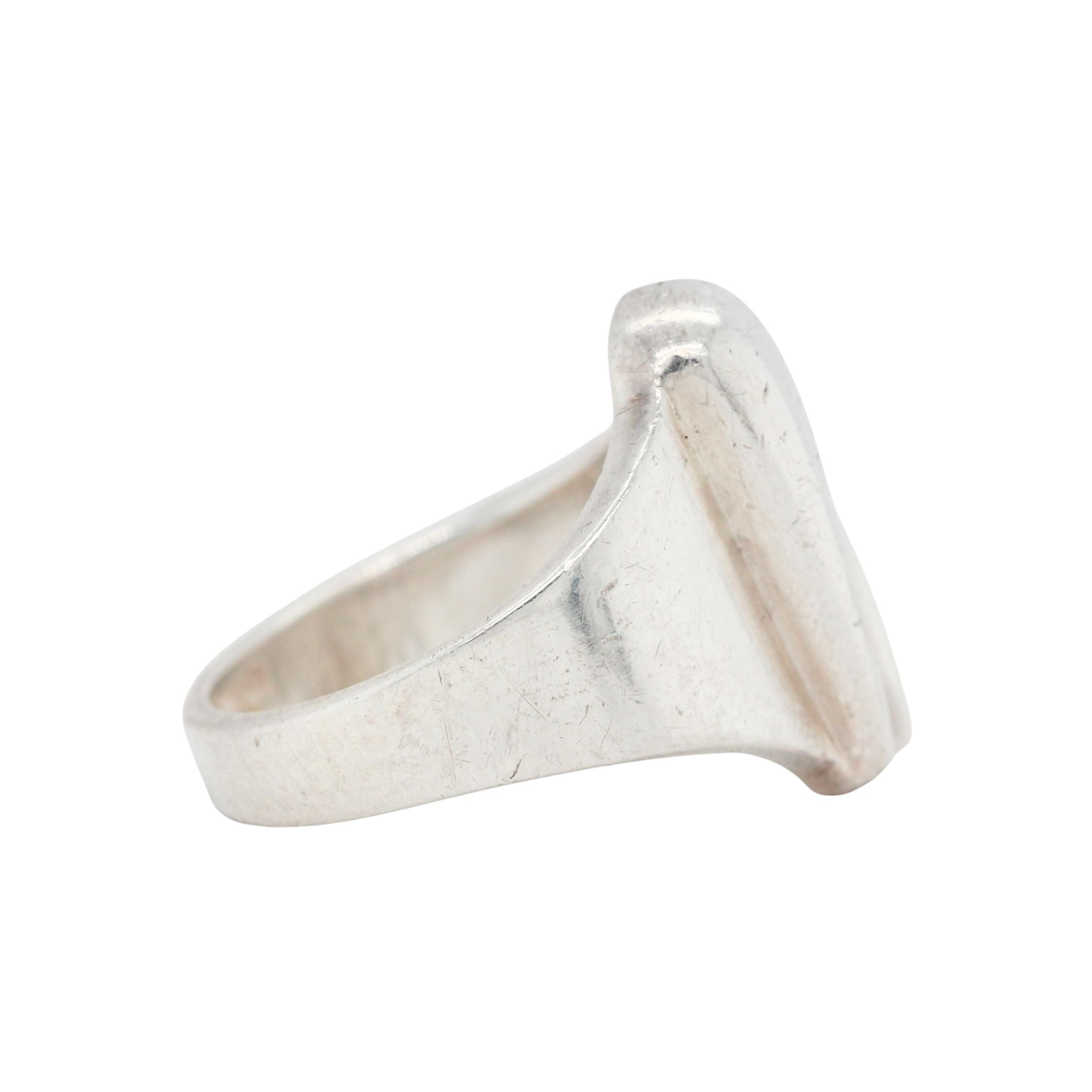 Lapponia Silver Ring-Charlotte Sayers Antique Jewellery