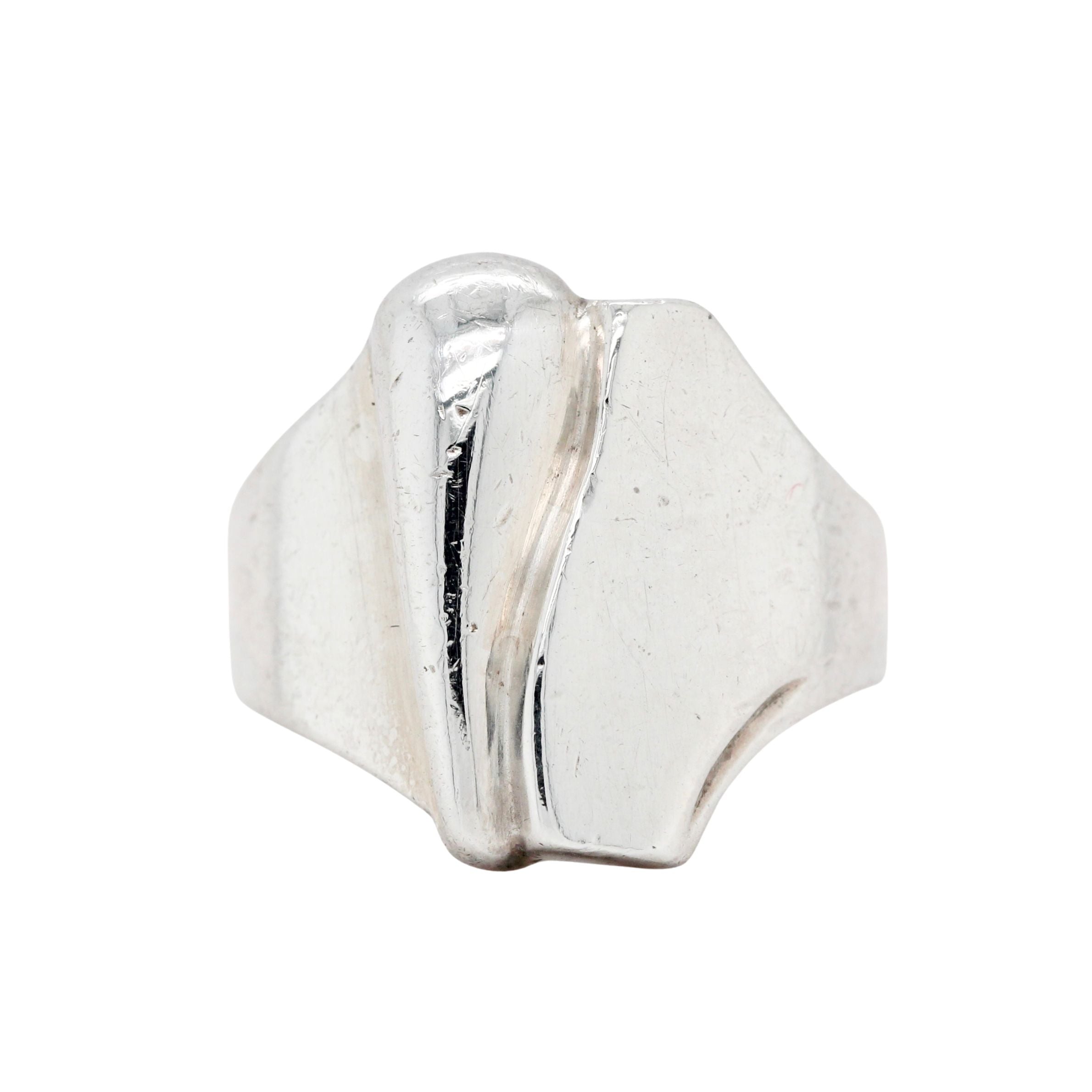 Lapponia Silver Ring-Charlotte Sayers Antique Jewellery