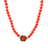 Late Georgian Coral Necklace-Charlotte Sayers Antique Jewellery