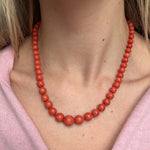 Late Georgian Coral Necklace-Charlotte Sayers Antique Jewellery