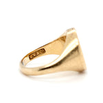 Lion Signet Ring-Charlotte Sayers Antique Jewellery