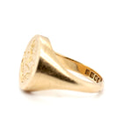 Lion Signet Ring-Charlotte Sayers Antique Jewellery