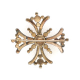 Maltese diamond Cross Brooch-Charlotte Sayers Antique Jewellery