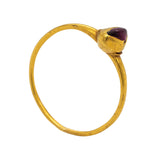 Medieval Garnet Ring-Charlotte Sayers Antique Jewellery