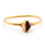 Medieval Garnet Ring-Charlotte Sayers Antique Jewellery