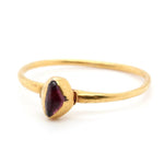 Medieval Garnet Ring-Charlotte Sayers Antique Jewellery