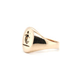 Mermaid Signet Ring-Charlotte Sayers Antique Jewellery