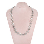 Mexican Silver Collar Necklace-Charlotte Sayers Antique Jewellery