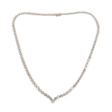 Modern 18ct Diamond Necklace-Charlotte Sayers Antique Jewellery