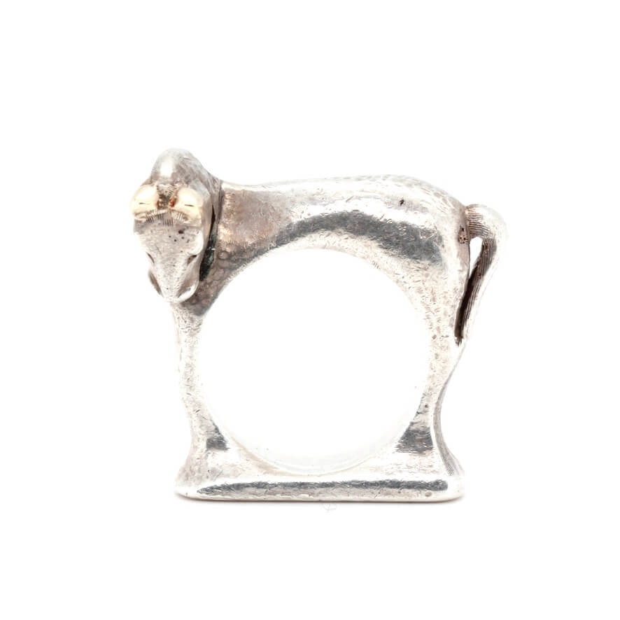 Moshe Oved Horse Ring-Charlotte Sayers Antique Jewellery