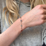 Multi Gem Bracelet-Charlotte Sayers Antique Jewellery