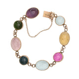 Multi Gem Bracelet-Charlotte Sayers Antique Jewellery