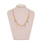Multi Gem Necklace-Charlotte Sayers Antique Jewellery