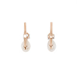 Natural Peal and Diamond Earrings-Charlotte Sayers Antique Jewellery