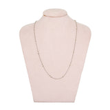Natural Pearl Platinum Chain-Charlotte Sayers Antique Jewellery