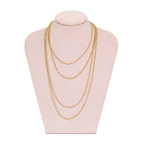 Gold Pearl Guard Chain