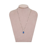 Sapphire Diamond Pendant