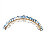 Nineteenth Century Blue Paste Diadem Tiara-Charlotte Sayers Antique Jewellery