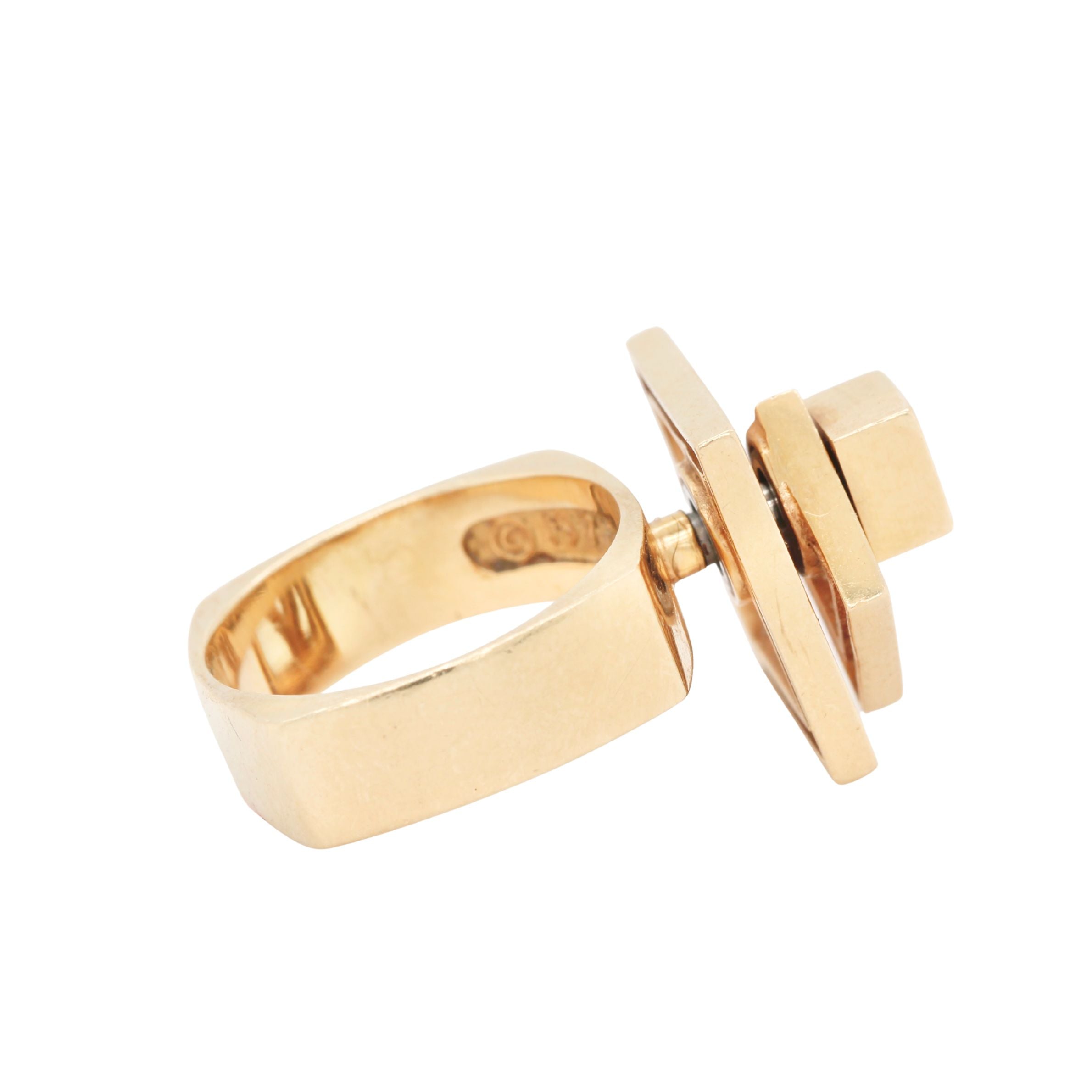 Norman Teufel Swinger Ring-Charlotte Sayers Antique Jewellery