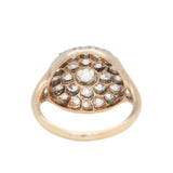 Old Cut Diamond Cluster Ring