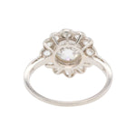 Old Cut Diamond Cluster Ring-Charlotte Sayers Antique Jewellery