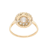 Old Cut Diamond Cluster Ring-Charlotte Sayers Antique Jewellery