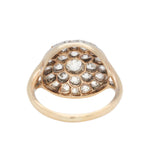 Old Cut Diamond Cluster Ring-Charlotte Sayers Antique Jewellery