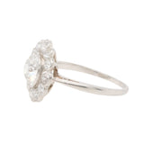 Old Cut Diamond Cluster Ring-Charlotte Sayers Antique Jewellery