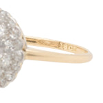 Old Cut Diamond Cluster Ring-Charlotte Sayers Antique Jewellery