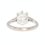 Old European Cut 2.50 Carat Diamond Solitaire Ring-Charlotte Sayers Antique Jewellery