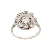Old European Cut Diamond Cluster Ring-Charlotte Sayers Antique Jewellery