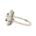 Old European Cut Diamond Cluster Ring-Charlotte Sayers Antique Jewellery