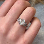Old European Cut Diamond Ring-Charlotte Sayers Antique Jewellery