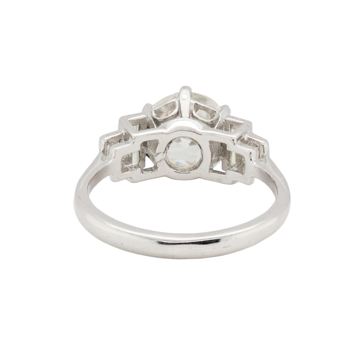 Old European Cut Diamond Ring-Charlotte Sayers Antique Jewellery