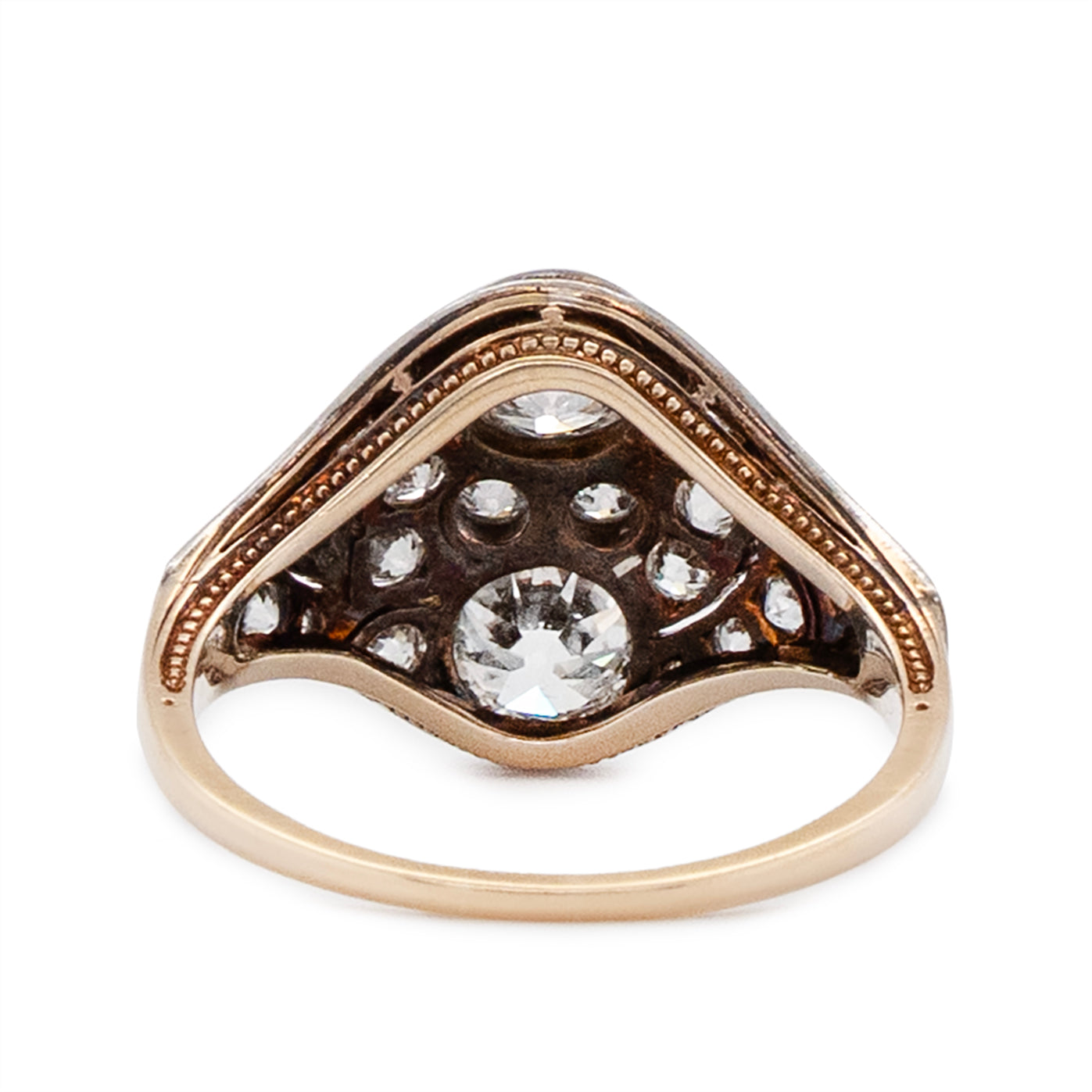 Old European Cut Diamond Ring-Charlotte Sayers Antique Jewellery