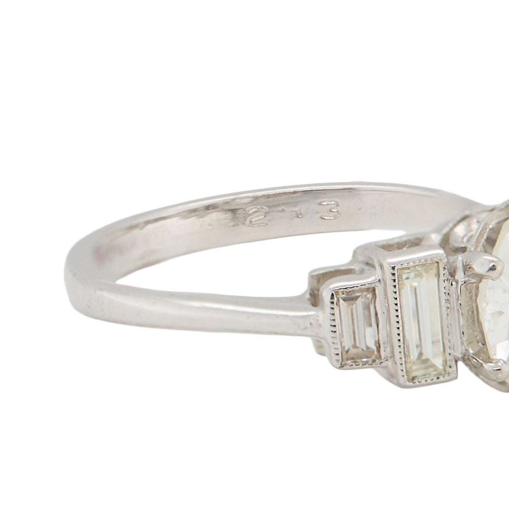 Old European Cut Diamond Ring-Charlotte Sayers Antique Jewellery