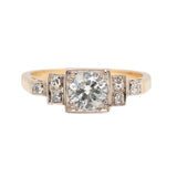 Old European Cut Diamond Ring-Charlotte Sayers Antique Jewellery
