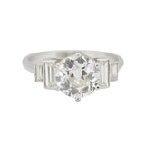 Old European Cut Diamond Ring-Charlotte Sayers Antique Jewellery