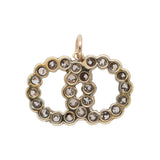 Old Mine Cut Diamond Pendant-Charlotte Sayers Antique Jewellery